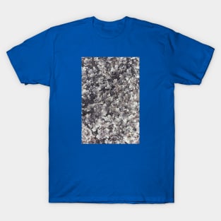 White Flake Distorted Texture T-Shirt